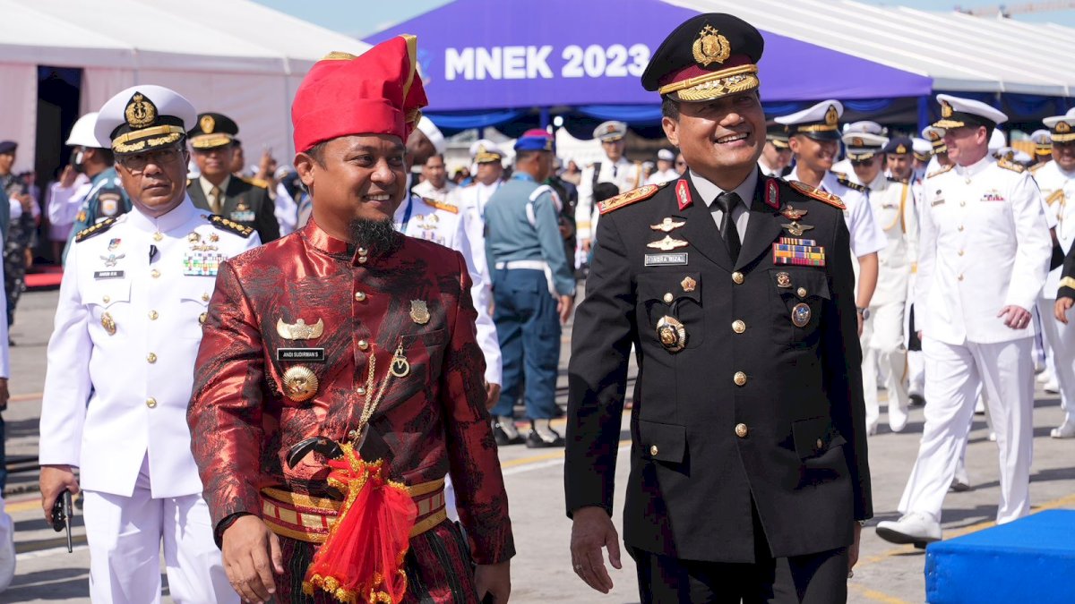 Andi Sudirman Dampingi Panglima TNI Buka 4th Multilateral Naval Exercise Komodo