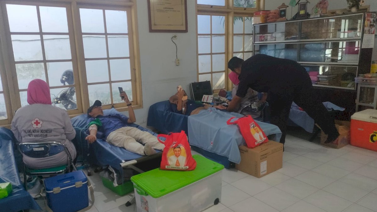 Sahabat Om Boer Support PMI dan DWP TVRI Gelar Donor Darah