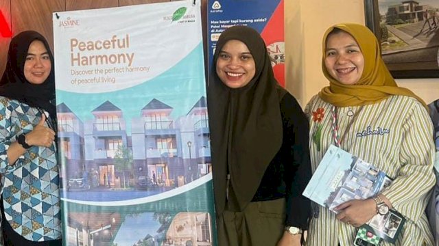 Tim sales Bukit Baruga yang roadshow di sejumlah daerah di Sulsel (Foto: Istimewa).