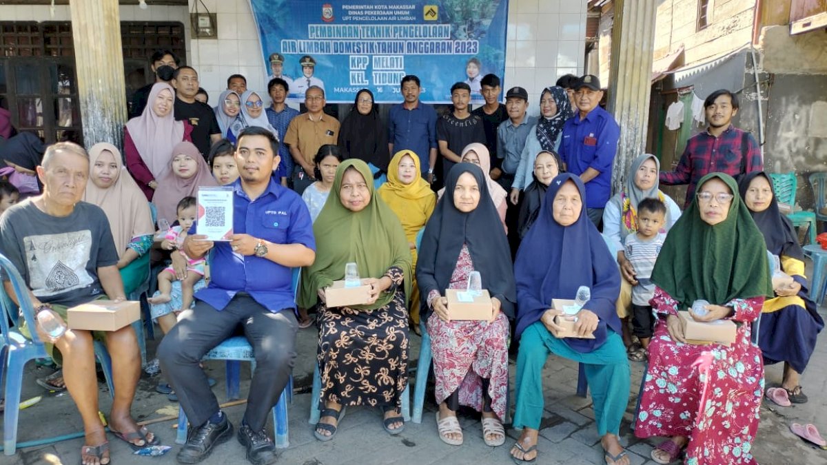 Dinas PU Makassar Sosialisasi Pembayaran Non Tunai Jasa Sedot Tinja