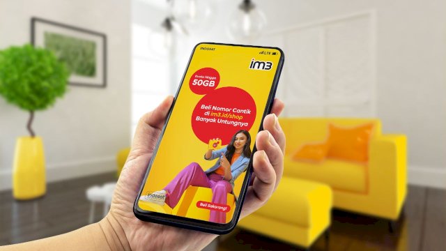Beli kartu di Beli Kartu di im3.id/shop Bisa Bebas Pilih Nomor Cantik (Foto: Istimewa)