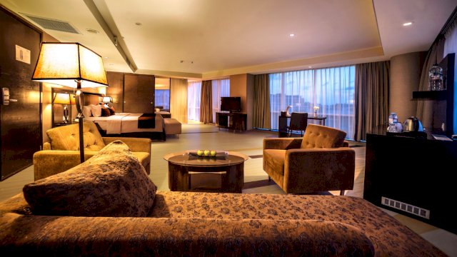 Tipe kamar exevutive suite yang banyak diminati masyarakat saat libur sekolah di ASTON Makassar (Foto: Istimewa)