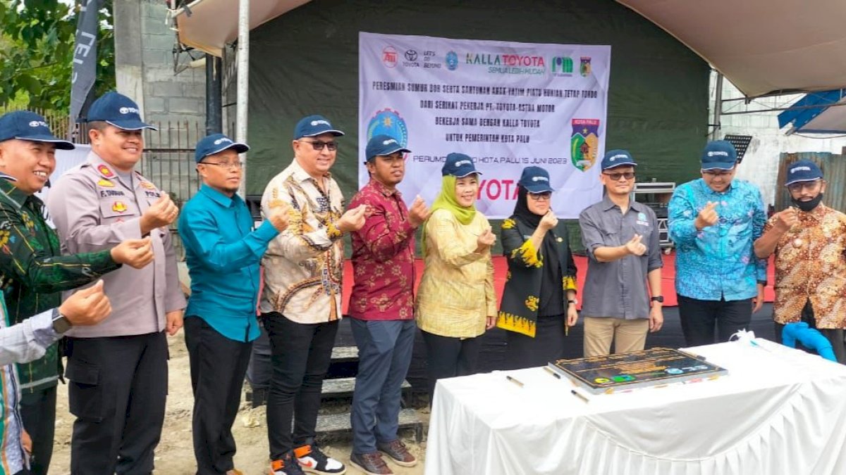 Serikat Pekerja Toyota Astra Motor dan Kalla Toyota Resmikan Sumur Bor Bantuan CSR
