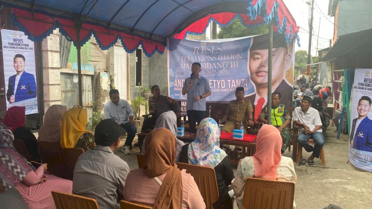 Reses di Kelurahan Mangasa, Andre Ajak Pemuda Untuk Kolaborasi