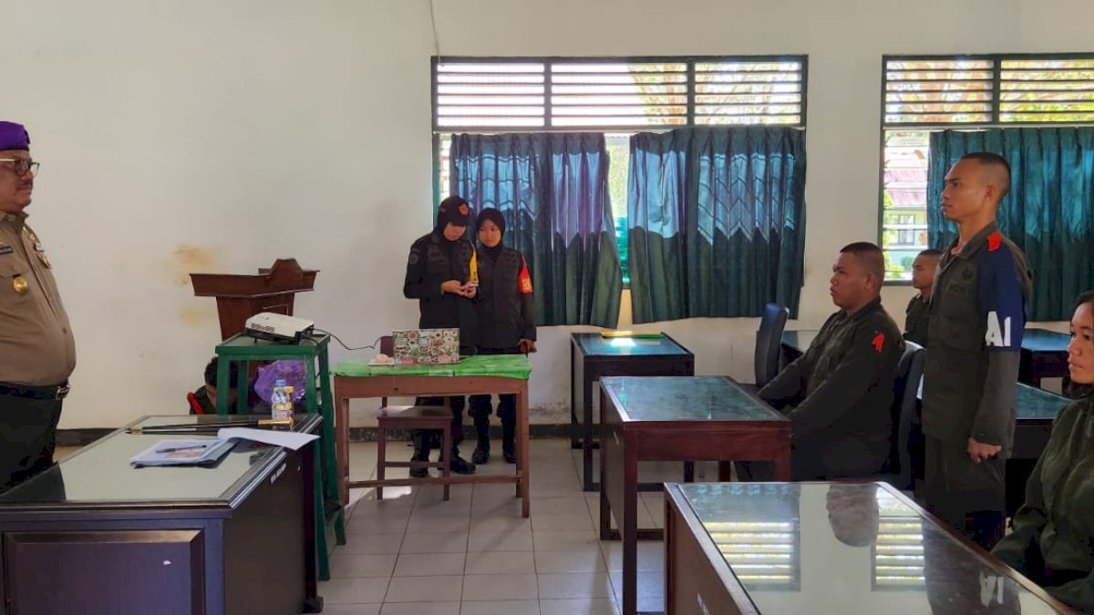 Bahar Ngitung Jelaskan Struktur IARMI Kepada Puluhan Peserta Diksar Menwa