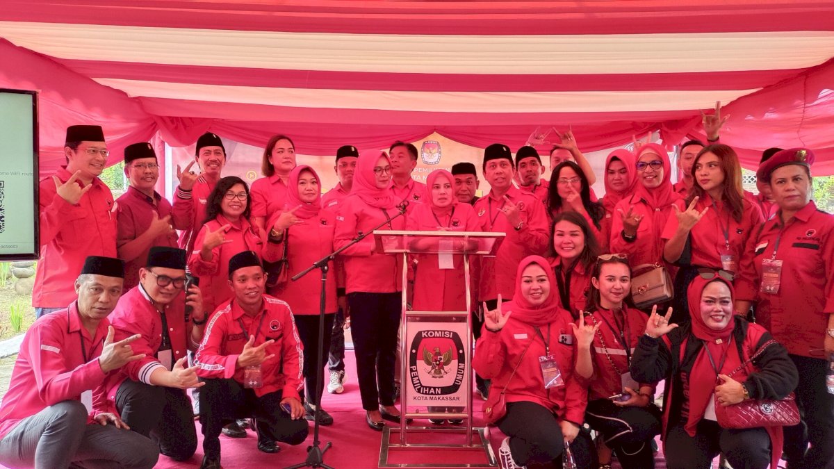 PDIP Sulsel Kerahkan Ratusan Kader Sambut Puncak Perayaan Hari Bung Karno di GBK