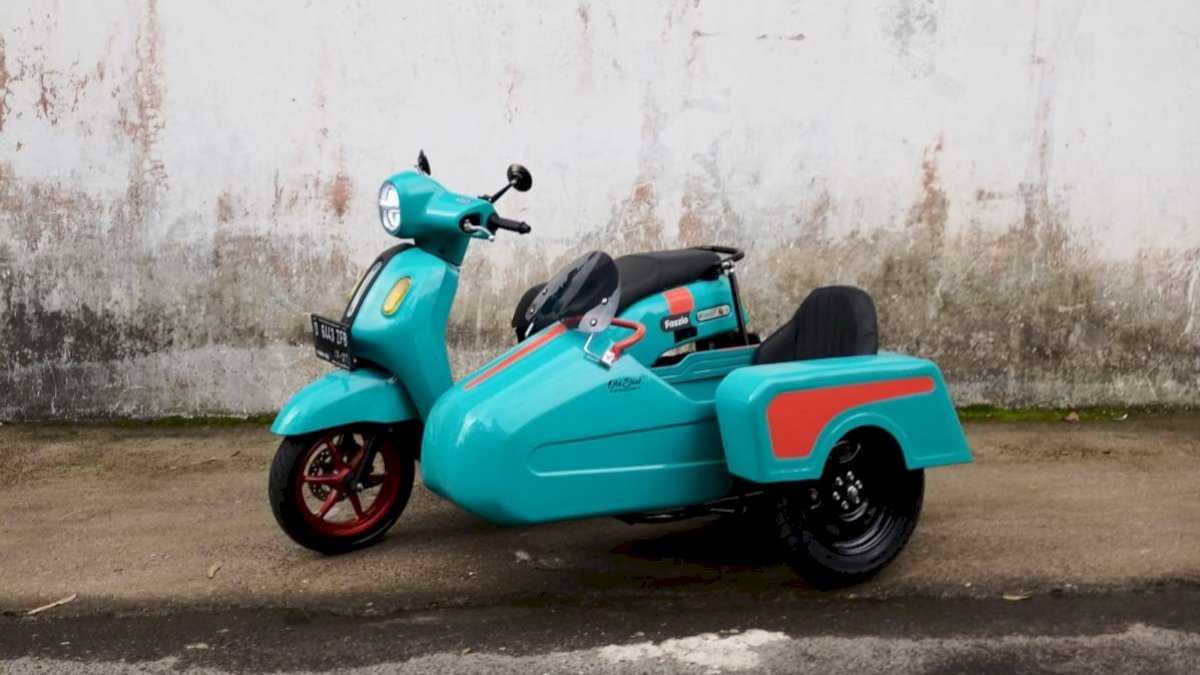 Modifikasi Yamaha Fazzio Hybrid Connected, Desain Unik dan Tampilan Semakin Menarik