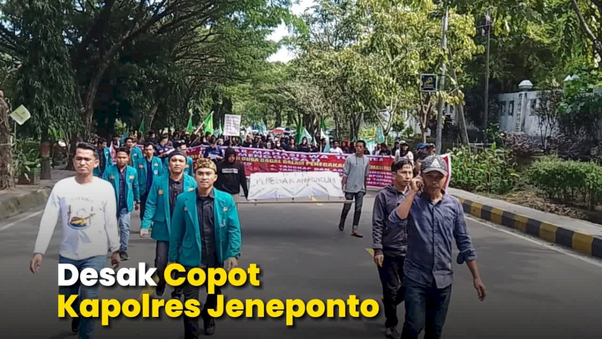 VIDEO: PB HPMT Desak Copot Kapolres Jeneponto terkait Maraknya Tambang Ilegal dan Penimbunan BBM