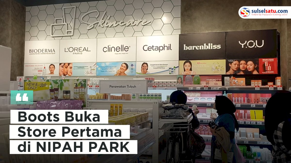 VIDEO: Boots Indonesia Resmi Buka Store Pertama di Makassar