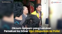 VIDEO: Oknum Satpam yang Lakukan Persekusi ke Driver Ojol Dilaporkan ke Polisi