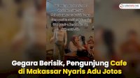 VIDEO: Gegara Berisik, Pengunjung Cafe di Makassar Nyaris Adu Jotos