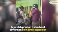 VIDEO: Sekelompok Preman di Makassar yang Palak Sopir Taksi Online Diamankan