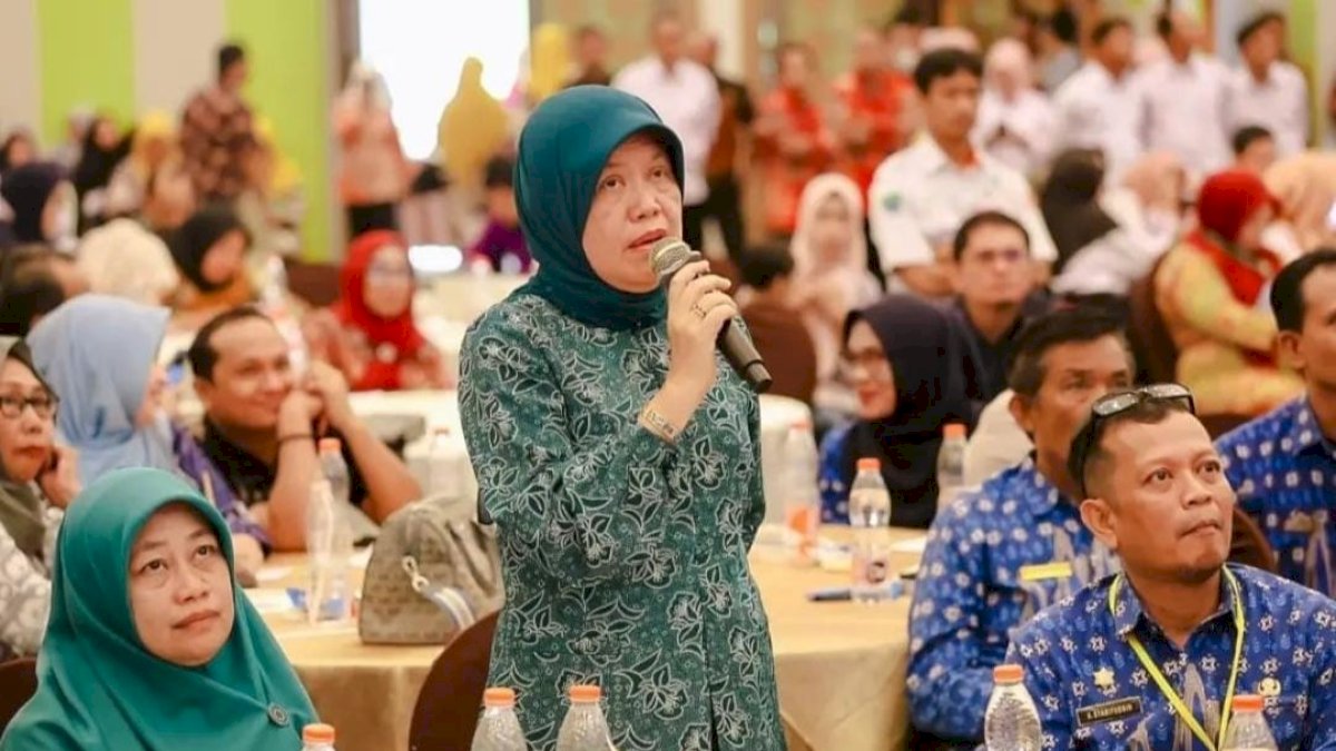Hasnah Syam Paparkan Capaian Penurunan Angka Stunting Kabupaten Barru