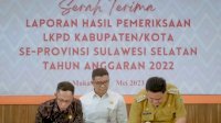 Kabupaten Barru Kembali Raih WTP, Bupati Barru Harap BPK Tetap Beri Bimbingan