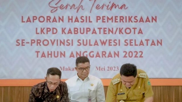 Kabupaten Barru kembali raih WTP tahun 2023 (Foto: Istimewa).