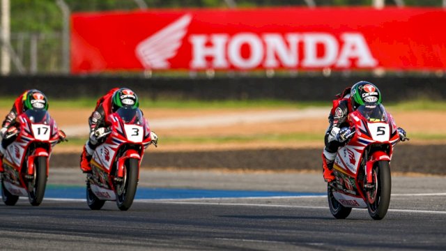 Pembalap Astra Honda yang berhasil meraih Double Podium TTC 2023 (Foto: Istimewa).