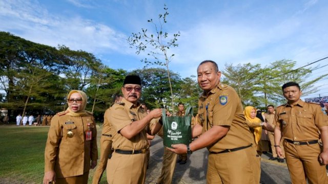 Pemkab Gowa di Hari Lingkungan Hidup Sedunia (Foto: Istimewa).