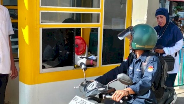 Pelabuhan Paotere resmi menggunakan e-pass (Foto: Istimewa).