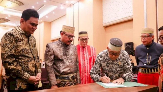 Bupati Barru Suardi Saleh turut menghadiri Pengukuhan Pengurus DPP KKDB Periode 2023-2028 Pilar KKSS Tangerang Selatan (Foto: Istimewa).