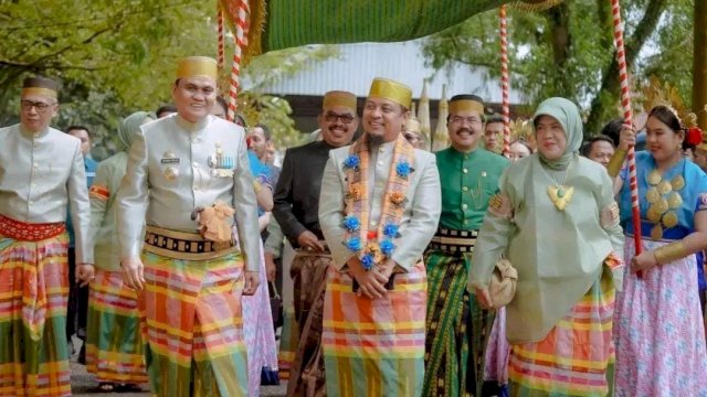 Puncak hari jadi Barru ke-63 yang dihadiri Gubernur Sulsel Andi Sudirman Sulaiman (Foto: Istimewa).