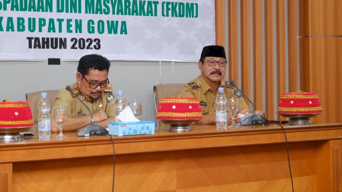 Pemkab Gowa Rapat Koordinasi FKDM, Harap Mampu Minimalisir Potensi Konflik Sejak Dini