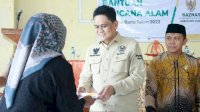 Suardi Saleh Serahkan Bantuan Ke Korban Bencana di Empat Kecamatan Kabupaten Barru