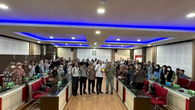 Fakultas ekonomi dan bisnis Universitas Hasanuddin menggelar public lecture yang diadakan pada Rabu (14/6). Ist