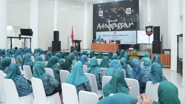  Sosialisasi Tentang Pangan Lokal di Baruga Anging Mamiri (Foto: Istimewa).