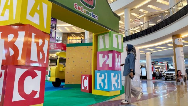 Taman bermain CoComelon hadir pertama kali di TSM Makassar (Foto: Istimewa).