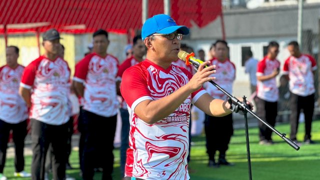 Danny Pomanto buka Turnamen Kapolrestabes Cup 2023 (Foto: Istimewa).
