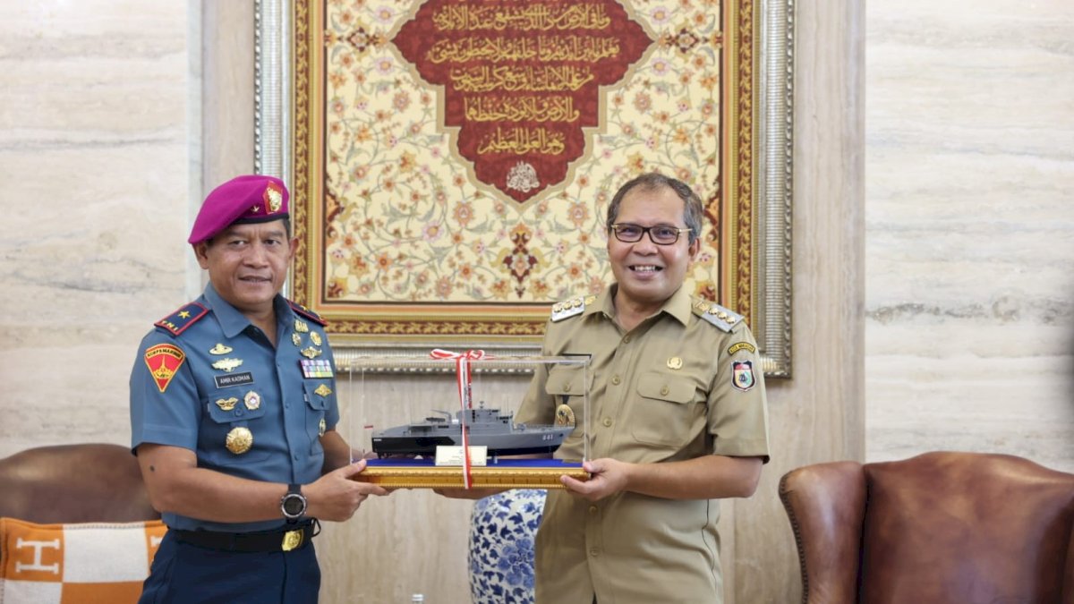 Lantamal VI Apresiasi Pemkot Sukses Gelar MNEK 2023, Nyatakan Siap Dukung dan Kolaborasi di Event F8 Makassar