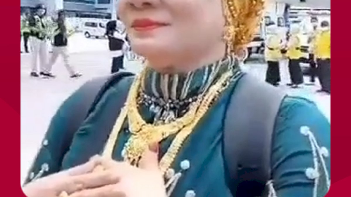 VIDEO: Jemaah Haji Asal Makassar, Tiba di Indonesia dengan Emas 180 Gram