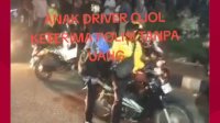 VIDEO:Viral, Momen saat Anak Driver Ojol yang Lulus Menjadi Bintara Polri