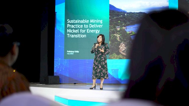 CEO PT Vale Indonesia Tbk (PT Vale) Febriany Eddy Nickel Conference 2023 (Foto: Istimewa)