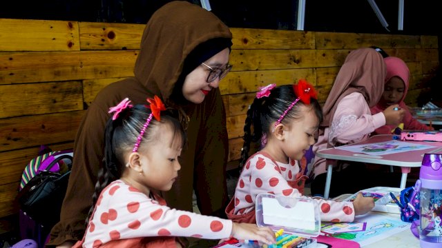 PT Vale gelar lomba mewarnai memperingati Hari Anak Nasional (Foto: Istimewa)