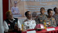 Camat Harun Rani Hadiri Acara Silaturahmi Kapolrestabes Makassar