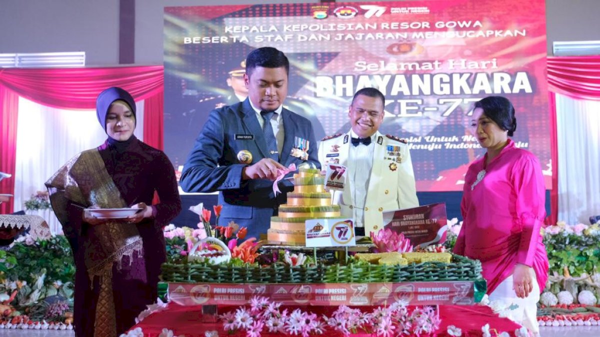 Bupati Adnan Harap Polres Gowa Terus Jaga Situasi Kamtibmas Tetap Kondusif