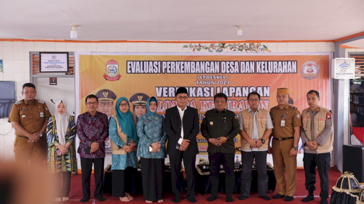 Makassar Juara Pertama Tingkat Provinsi, Maccini Sombala Wakili Sulsel Lomba Kelurahan Nasional