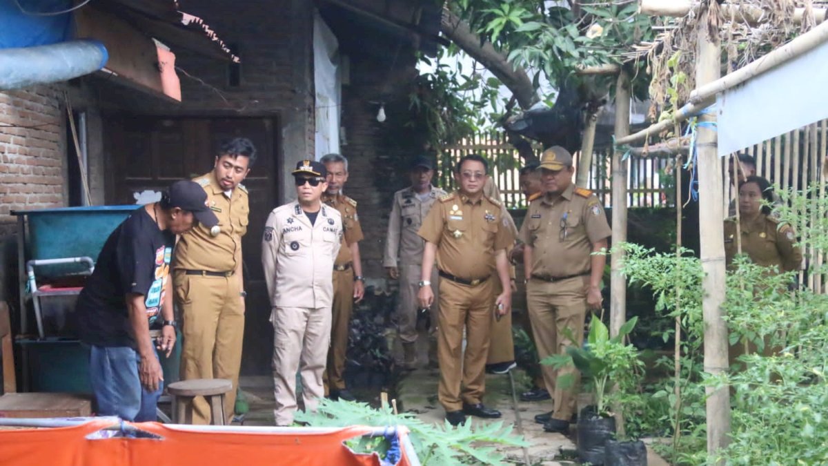 Camat Tallo Dampingi Asisten I Pemkot Makassar Tinjau Persiapan Lorong Wisata Taegu