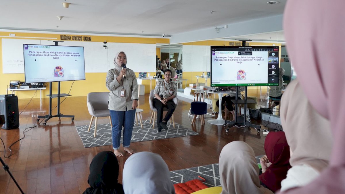 KALLA Bersama Unair Cegah Kelelahan Kerja dan Terapkan Gaya Hidup Sehat