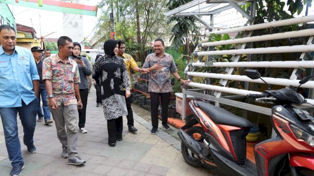 Fatmawati Rusdi minta penambahan hidroponik di lorong wisata sambut Apeksi 2023 (Foto: Istimewa)