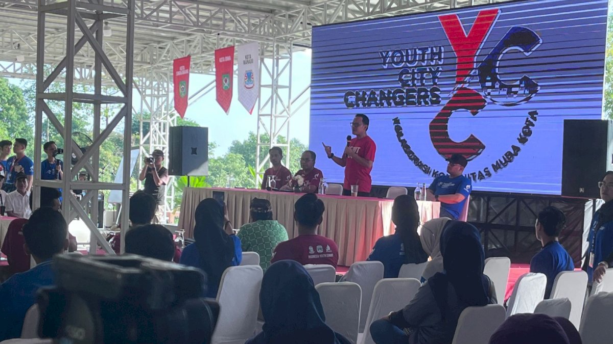 Bima Arya, Emil Dardak dan 200 Pemuda Bahas Kepemudaan pada YCC Apeksi 2023 di Tokka Tena Rata