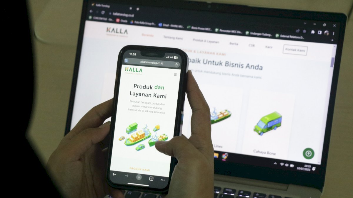 Kalla Translog Rilis Website Baru Demi Permudah Akses Informasi Pelanggan