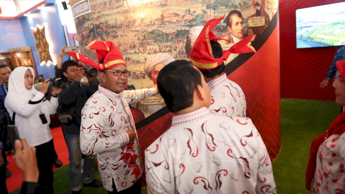 Pemkot Makassar Pamerkan Booth Berkonsep Lorong Wisata di Indonesia City Expo Apeksi 2023