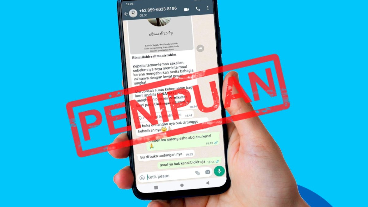 Penipuan Dengan Modus Undangan Pernikahan, BRI Bagikan Tips Bila Terlanjur Klik Aplikasi Bodong