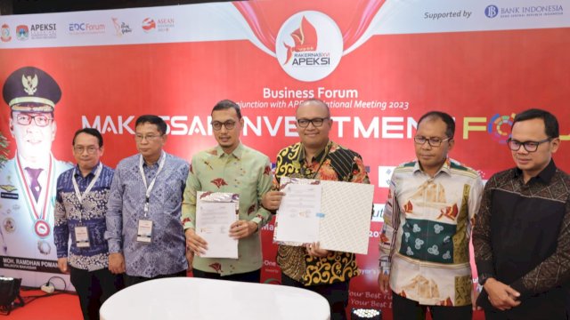Danny Pomanto launching pra bidding Japparate ke investor di MIF 2023 (Foto: Istimewa)