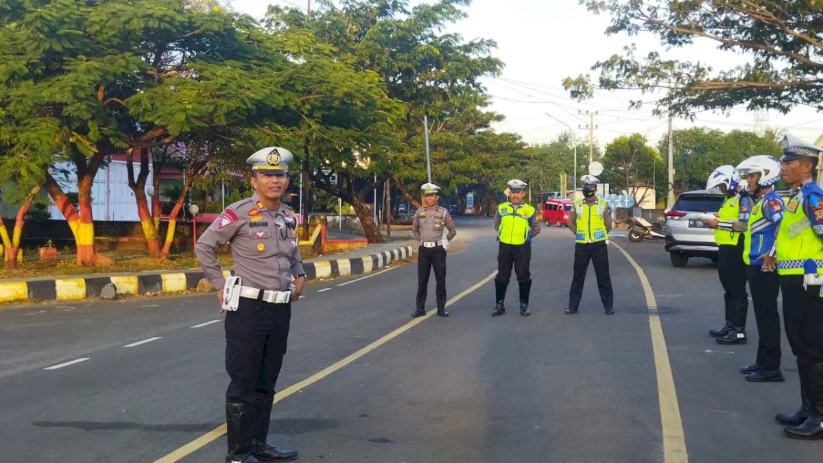 Sudah Sepekan Operasi Patuh, Satlantas Polres Jeneponto Jaring 190 Kendaraan