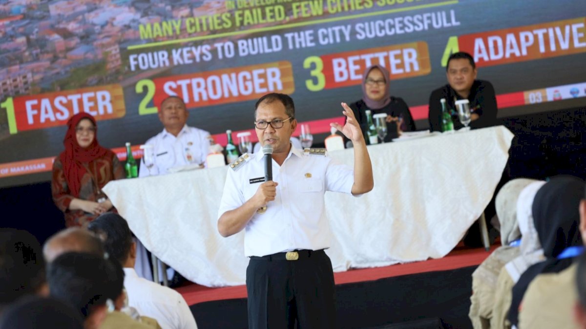 Danny Pomanto Beberkan Strategi Jadikan Makassar Dua Kali Tambah Baik