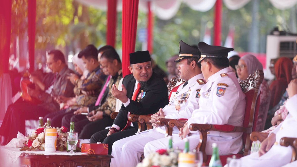 Gubernur Andi Sudirman Hadiri Pelantikan Pamong Praja Muda Lulusan IPDN Angkatan XXX