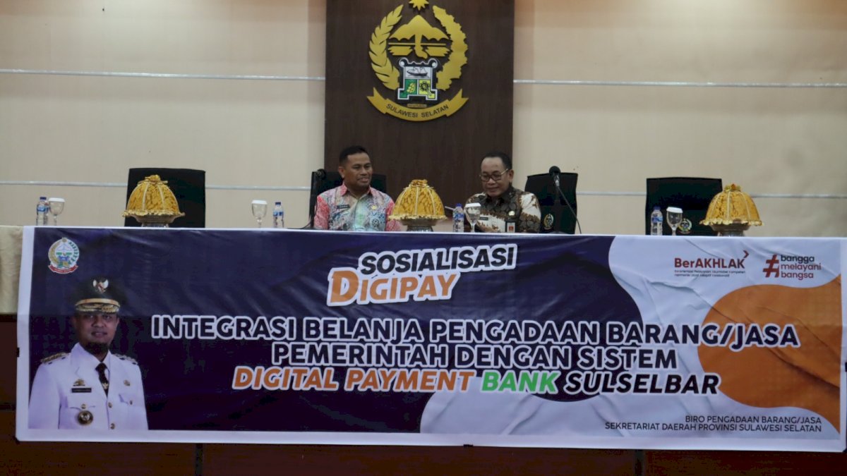 Biro Pengadaan Barang dan Jasa Sulsel Gelar Sosialisasi Digitalisasi Belanja Pemerintah